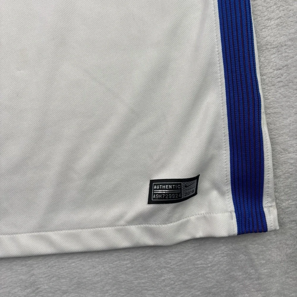 Nike Dri-Fit Stadium USA 2016 White Soccer Jersey Olympic Men's Small Stains